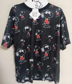 スヌーピー　JOECOOL　総柄　dryTシャツ　半袖　メンズXL　Bのサムネイル