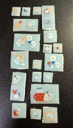 ちいかわ タイルシール　フェルトシール　宝石ぷっくりシール　まとめ売り
