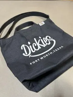 【値下げ中】Dickies トートバッグ　黒のサムネイル