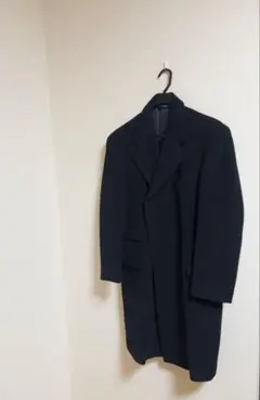 Ralph Lauren チェスターコート ウール100 日本製 M〜L　比翼