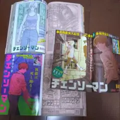 週刊少年ジャンプ チェンソーマン センターカラー セット