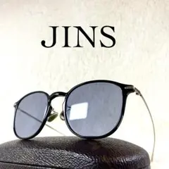 JINS　サングラス　UUF-21S-121　ブルーレンズ　ブラックフレームのサムネイル