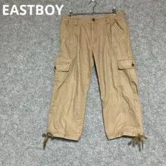 EASTBOY ベージュ カーゴパンツ サイドポケット付きのサムネイル