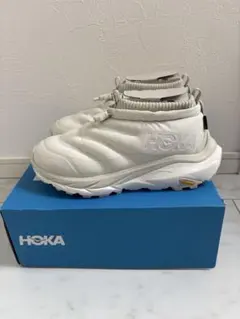 HOKA ホワイト スニーカー 1155196スノーブーツ　26.0cm