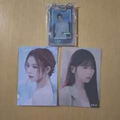 NiziU オンラインくじ マヤ AWAKE キーホルダー ステッカー セット②