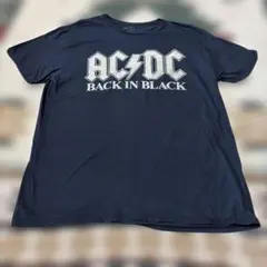 AC/DC BACK IN BLACK バンドTシャツ XL