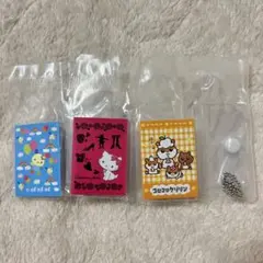 【3点まとめ売り】豆ガシャ本 サンリオキャラクターズ「プロフィール帳」