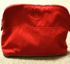 HERMES エルメス ボリード ポーチ レッド