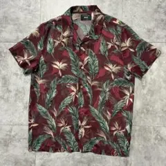 極美品 glamb 半袖 シースルー オープンカラーシャツ アロハシャツ　希少のサムネイル