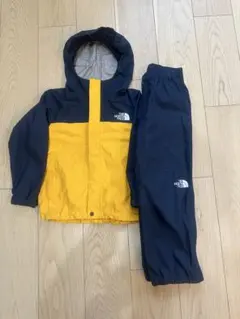 【キッズ】THE NORTH FACE レインスーツ 上下セット120