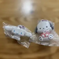 ふわわフロッキーマスコット ポチャッコ、シナモン