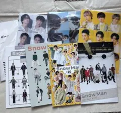 SnowMan 付録　クリアファイル　会報