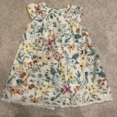 ZARA baby  花柄半袖ワンピース  80サイズ