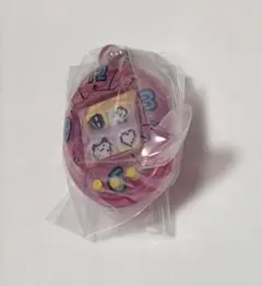 たまごっち シャカシャカチャームコレクション まめっち 透明ピンク