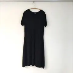 ワンピース　Theory　セオリー　黒　Sサイズ　S　半袖