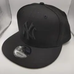 ◆3014 新品未使用　NEWERA　ニューヨークヤンキース　ブラック