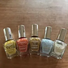 CANMAKE ネイルカラー 5色セット