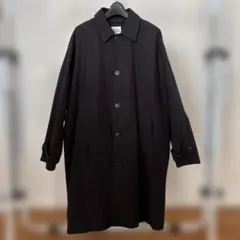2026年最新】ZARA カラー：ブラック系 メンズ ステンカラーコートの
