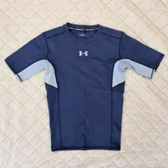 UNDER ARMOUR Tシャツ ネイビー グレー メンズのサムネイル