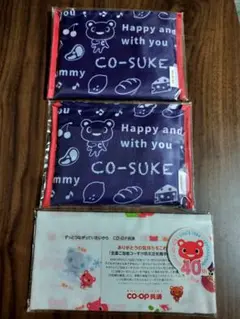 【新品未使用】CO-OPエコバッグ＆手ぬぐいセット CO-SUKEのサムネイル
