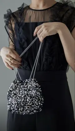 niana 2wayスパンコールバッグ ショルダー