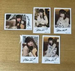 青木陽菜 衝動ROCK 東京公演 直筆サイン チェキ風フォトカード セット