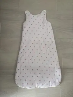 プチバトー　ピンク　花柄　ベビースリーパー