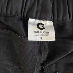 GIRAUDM ブラック カジュアルパンツ S