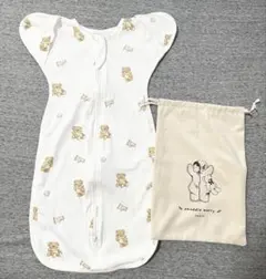 【美品】Coperta コペルタ　スワドル Sサイズ　くまとおもちゃ