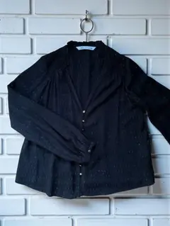 ZARA フリル付きブラウス