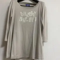 BURBERRY BLUE LABEL ベージュ Tシャツ Mサイズ