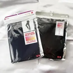 HEATTECH レギンス・ウエストウォーマー付きレギンス M 2枚セット