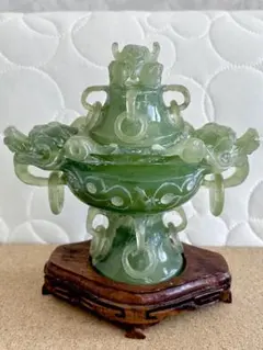 中国 翡翠 美しい陶磁器 古美術 骨董品 美術 中国美術 中国古玩 時代物