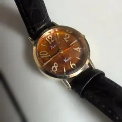 Amber Kuji レディース 腕時計 本体 ゴールド