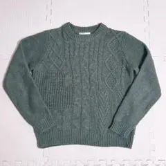 【ehka sopo】セーター　グレー　サイズM