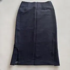 FREDY&GLOSTER ネイビー タイトスカート サイドスリットのサムネイル