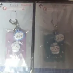 ちいかわ ハチワレ 一番くじ 銭湯ラバーチャーム コレクション 2種類