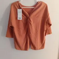 タグ付き AZUL BY MOUSSY 半袖カットソー オレンジのサムネイル