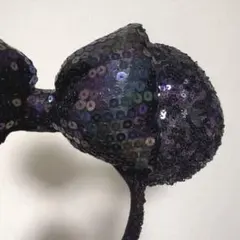 ディズニー ミニー カチューシャ スパンコール