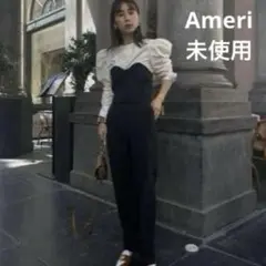 今期完売大人気　ameri vintage ビスチェキャミ黒 2025年最新】ameri vintage ビスチェの人気アイテム - メルカリ