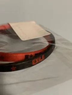 黒木啓司 ゴムブレス EXILEver.(赤×黒)