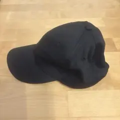 黒 キャップ 帽子 シンプル 無地 男女兼用 調整可