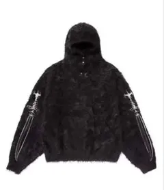 THUG CLUB Pack Fur Sword Hoodie ブラック 完売品