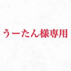 うーたん様専用