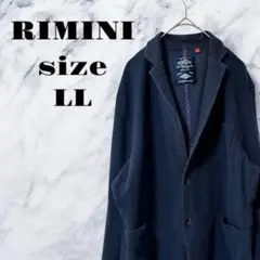 【ヴィンテージ】RIMINI ネイビー ジャケット ポケット付き メンズ【LL】
