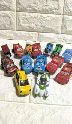 【超豪華】 カーズ トミカ & ピカチュウ トーマス バズ 人気キャラ14台