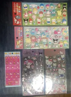 サンリオシール　5枚セット まとめ売り