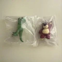 トイ・ストーリー3 ゆらゆらつながる マスコット　レックス　ロッツォ