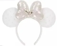 ディズニーランド　ラメカチューシャ ミニー