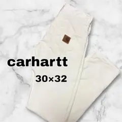【Carhartt】カーハート　テーパードフィットジーンズ　ホワイト 30×32のサムネイル